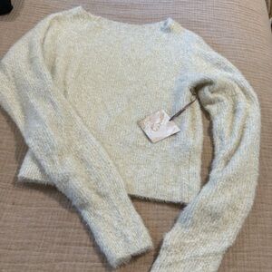 Chic Cream Knit Sweater